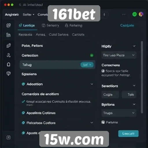 Análise da interface do usuário no 161bet